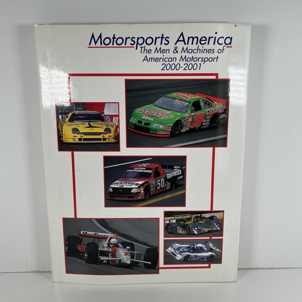 MOTORSPORTS AMERICA "THE MEN & MACHINES" 2000-2001 HC/DJ